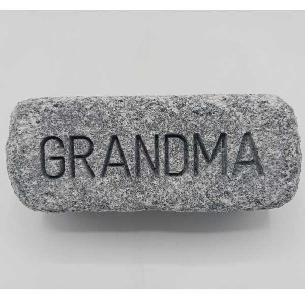 GRANDMA, Engraved Hukka Soapstone