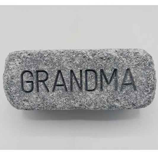 GRANDMA, Engraved Hukka Soapstone