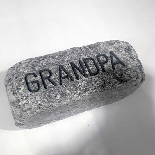 GRANDPA, Engraved Hukka Soapstone