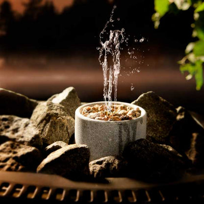 SAUNATROIKKA, Soapstone Fountain Hukka Soapstone