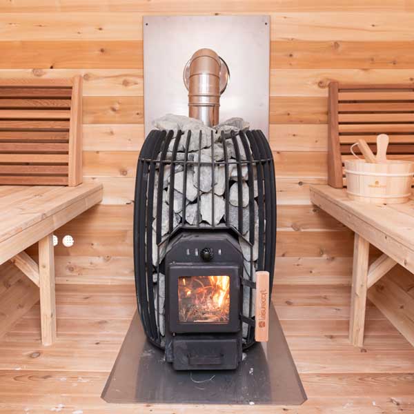 TimberGlow14 Sauna Heater - Front view