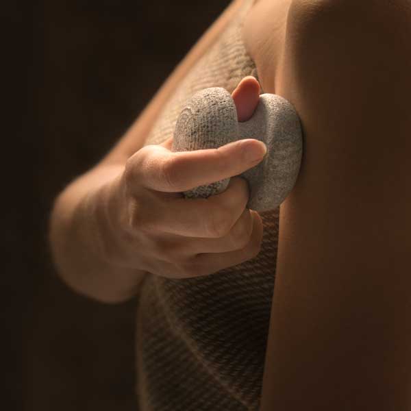 SAUNAJOY, Massage Stone Hukka Soapstone