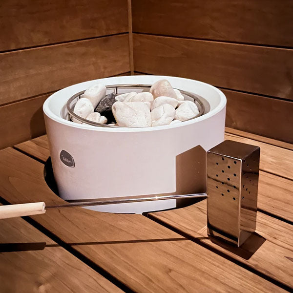 ROCK Sauna Ladle - Close up front view