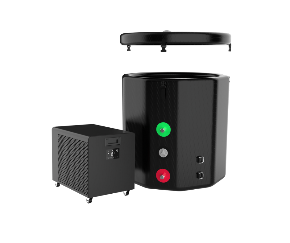 Professional Athlete Cold Plunge Barrel
