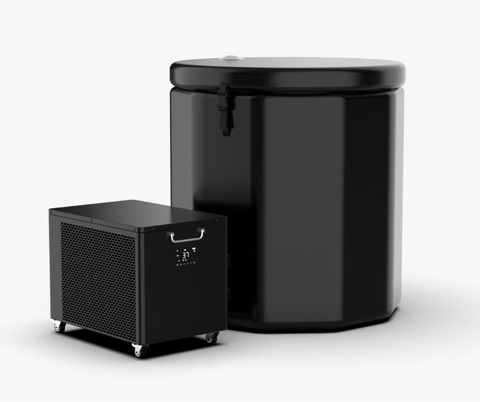 Professional Athlete Cold Plunge Barrel