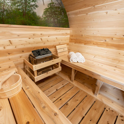 Serenity MP Barrel Electric Heated Sauna