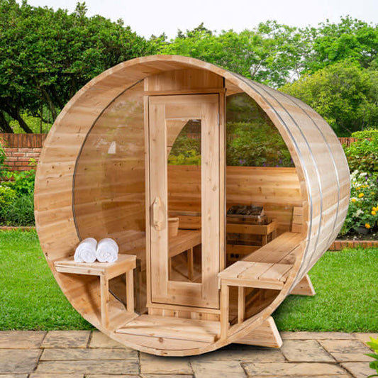 Serenity MP Barrel Wood Burning Sauna