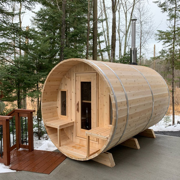 CT Tranquility Barrel Electric Heated Sauna