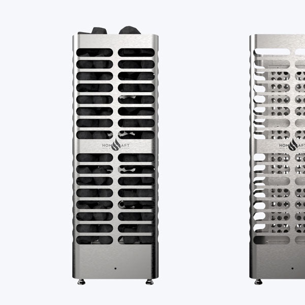 Revive Heater - Front view and side view
