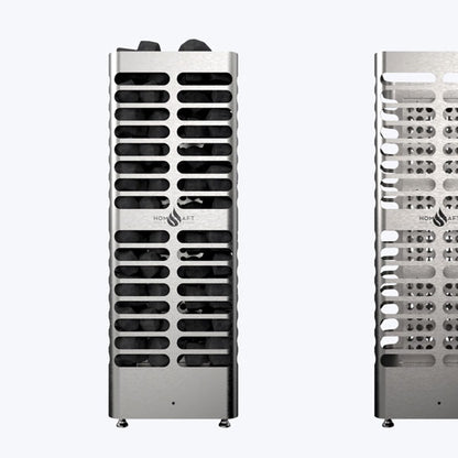 Revive Heater - Front view and side view
