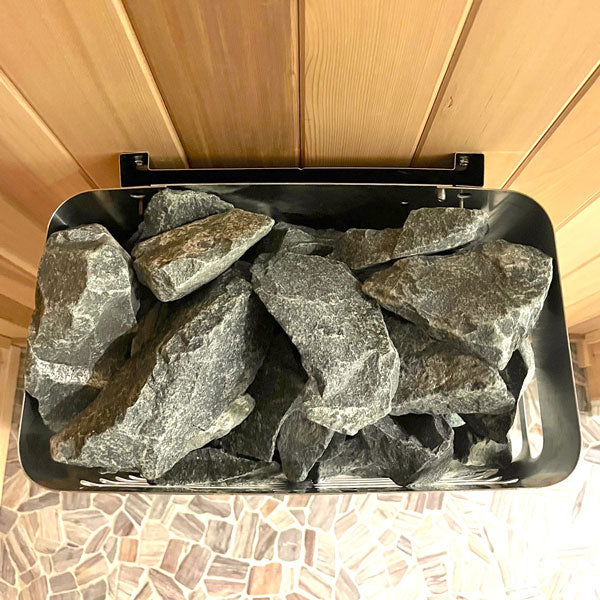 Revive Slim Heater - Sky view looking down on the rocks 