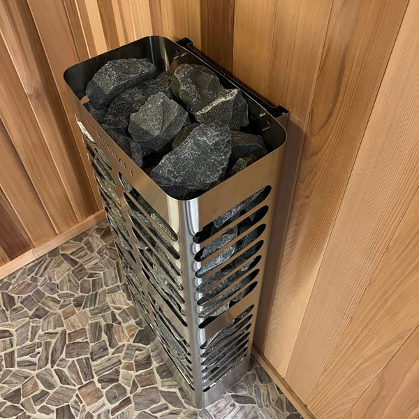 Revive Slim Heater - Side angle sky view looking down on the heater