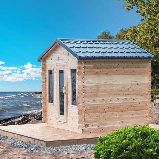 CT Georgian Cabin Electric Heated Sauna